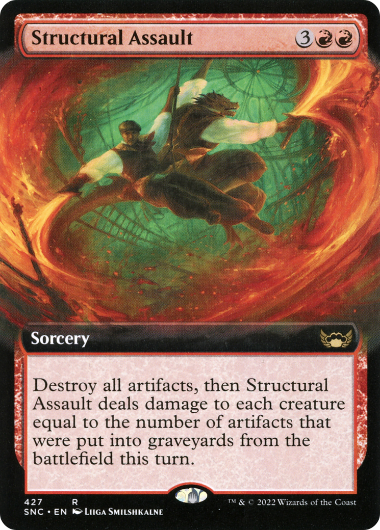 Structural Assault (Extended Art) [Streets of New Capenna] | GrognardGamesBatavia