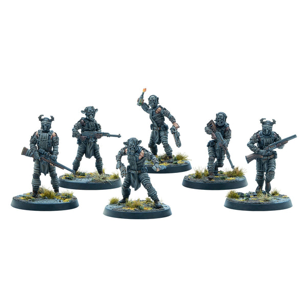 Fallout: Miniatures - Cult of the Mothman - Followers | GrognardGamesBatavia