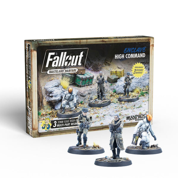 Fallout Wasteland Warfare Enclave High Command | GrognardGamesBatavia