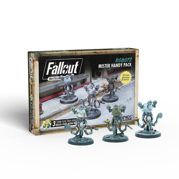 Fallout: Wasteland Warfare - Robots - Mr. Handy Pack | GrognardGamesBatavia