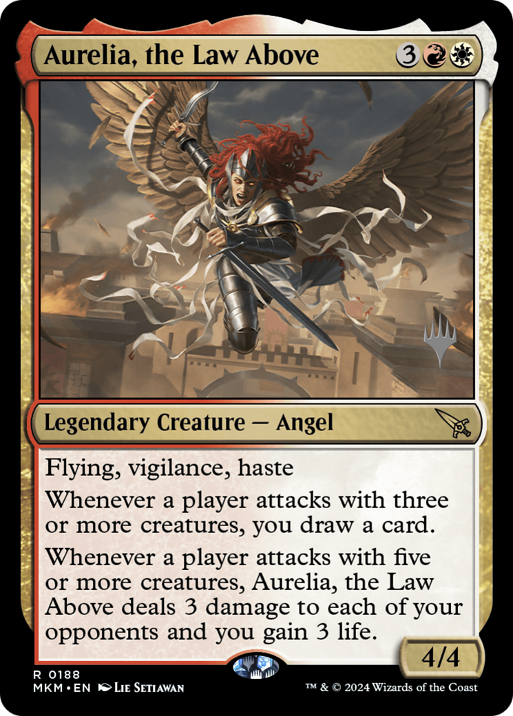 Aurelia, the Law Above (Promo Pack) [Murders at Karlov Manor Promos] | GrognardGamesBatavia