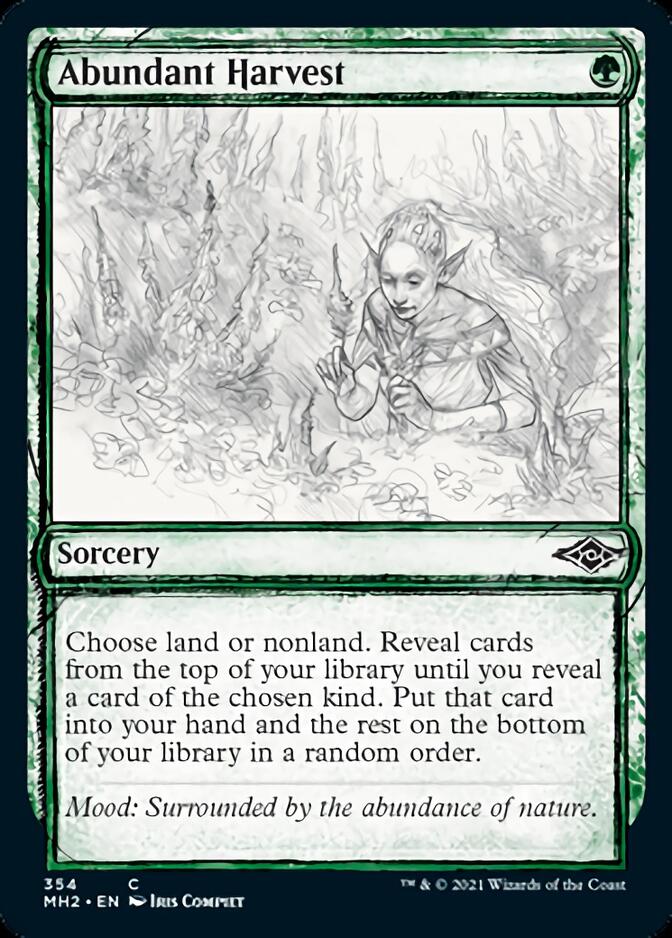 Abundant Harvest (Sketch) [Modern Horizons 2] | GrognardGamesBatavia