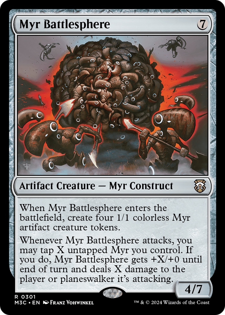 Myr Battlesphere [Modern Horizons 3 Commander] | GrognardGamesBatavia