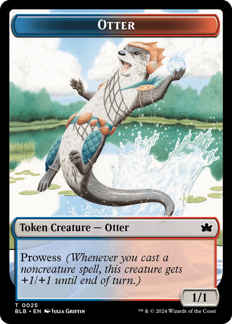 Otter Token [Bloomburrow Tokens] | GrognardGamesBatavia