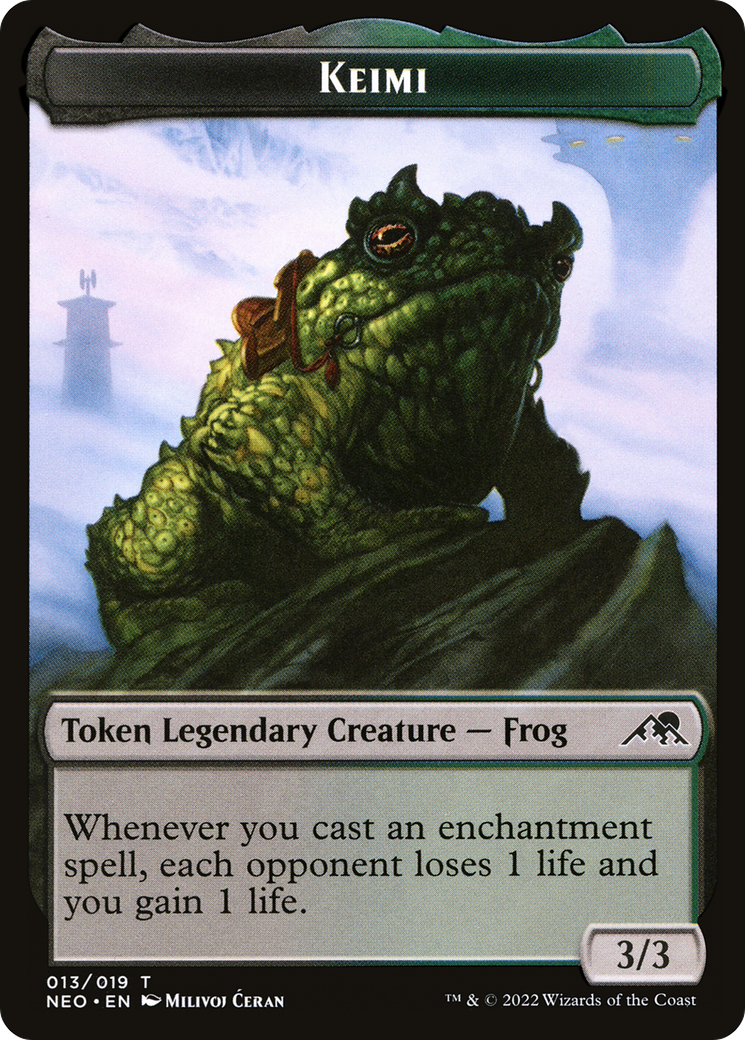 Keimi Token [Kamigawa: Neon Dynasty Tokens] | GrognardGamesBatavia