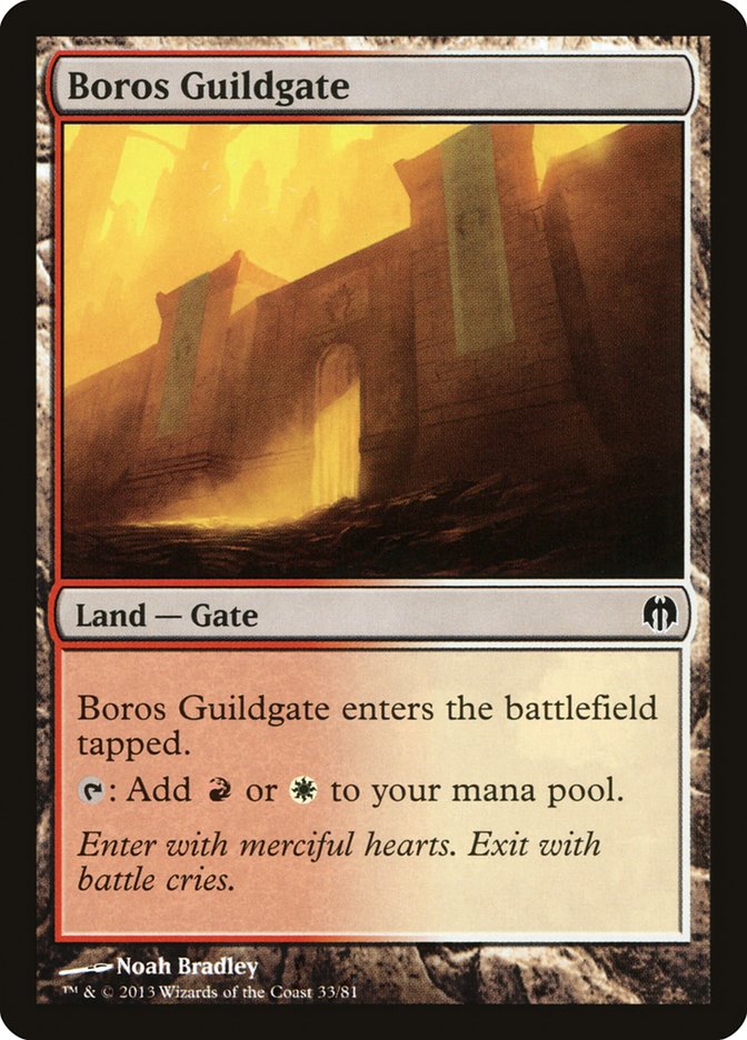 Boros Guildgate [Duel Decks: Heroes vs. Monsters] | GrognardGamesBatavia