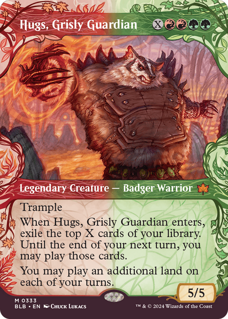 Hugs, Grisly Guardian (Showcase) [Bloomburrow] | GrognardGamesBatavia