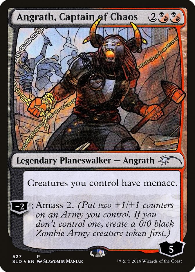 Angrath, Captain of Chaos (Stained Glass) [Secret Lair Drop Promos] | GrognardGamesBatavia