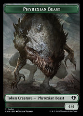 Eldrazi Scion // Phyrexian Beast Double-Sided Token [Commander Masters Tokens] | GrognardGamesBatavia