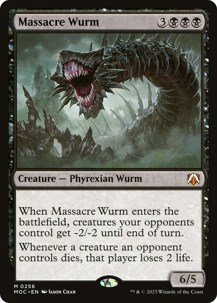 Massacre Wurm [March of the Machine Commander] | GrognardGamesBatavia