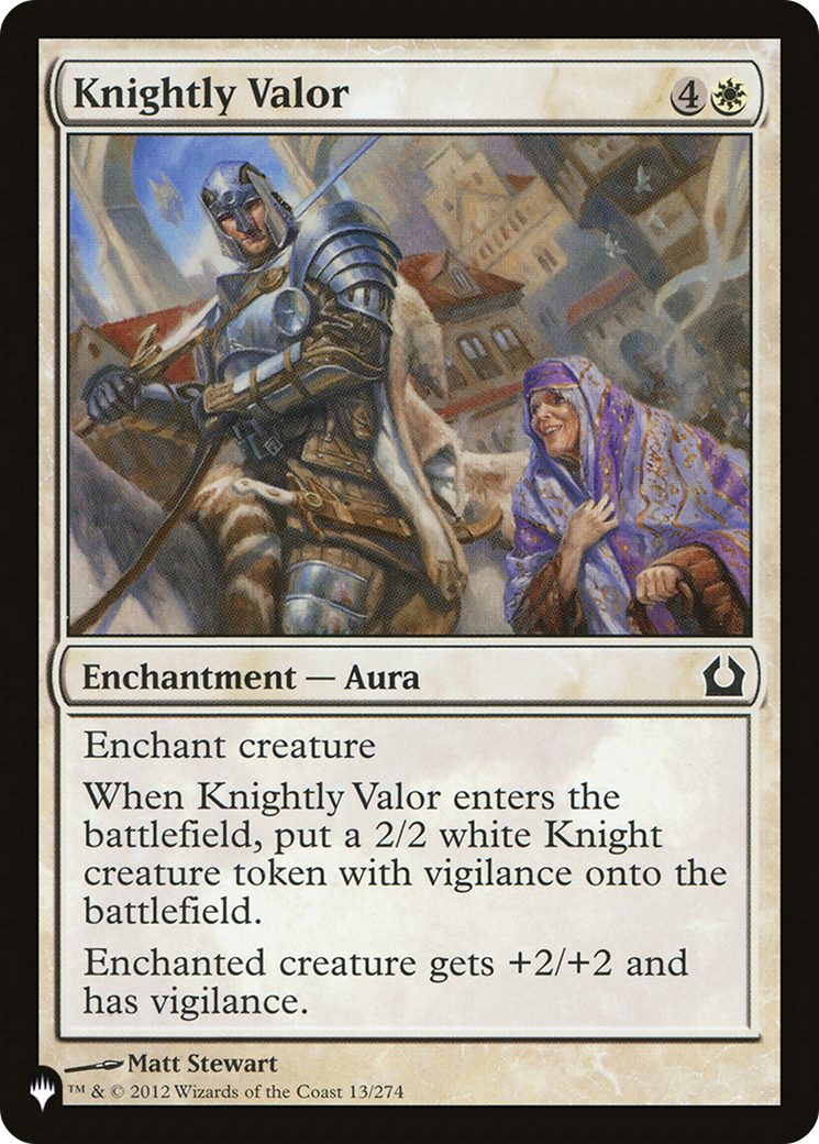 Knightly Valor [The List Reprints] | GrognardGamesBatavia