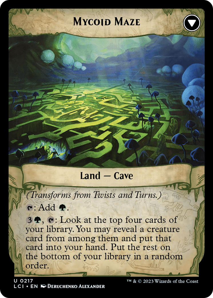 Twists and Turns // Mycoid Maze [The Lost Caverns of Ixalan] | GrognardGamesBatavia