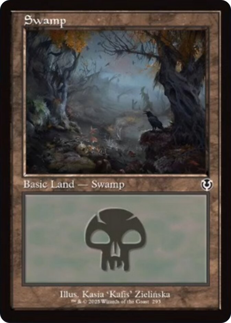 Swamp (293) (Retro Frame) [Innistrad Remastered] | GrognardGamesBatavia