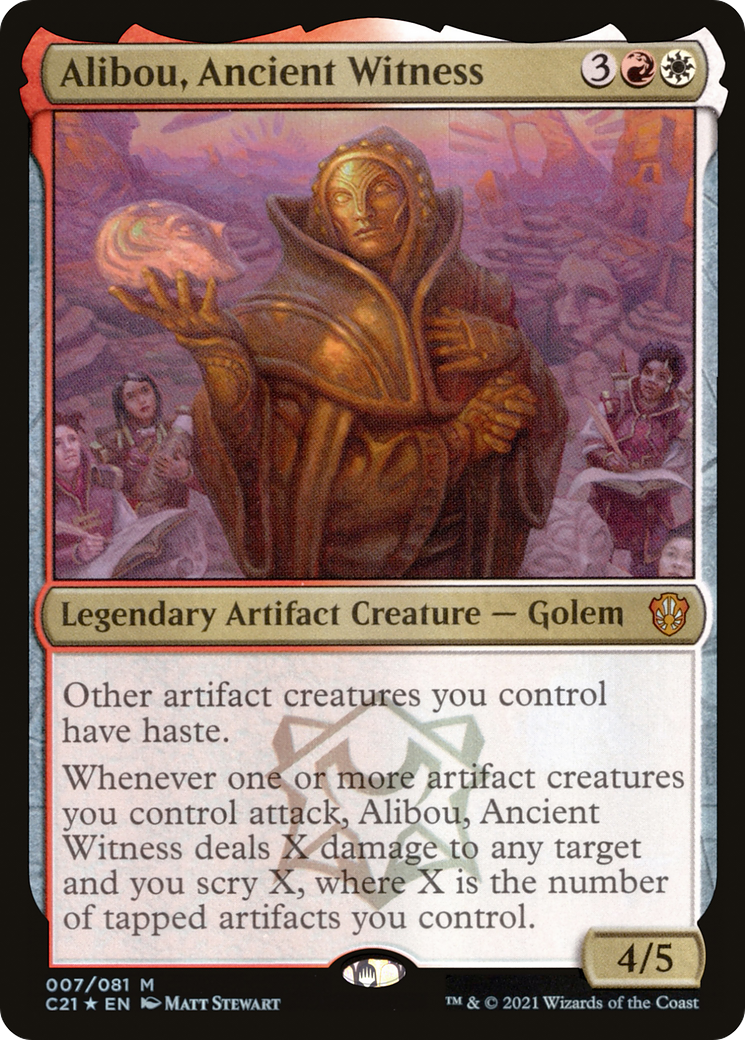 Alibou, Ancient Witness [Commander 2021] | GrognardGamesBatavia