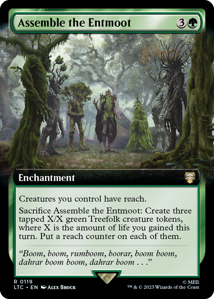 Assemble the Entmoot (Extended Art) [The Lord of the Rings: Tales of Middle-Earth Commander] | GrognardGamesBatavia