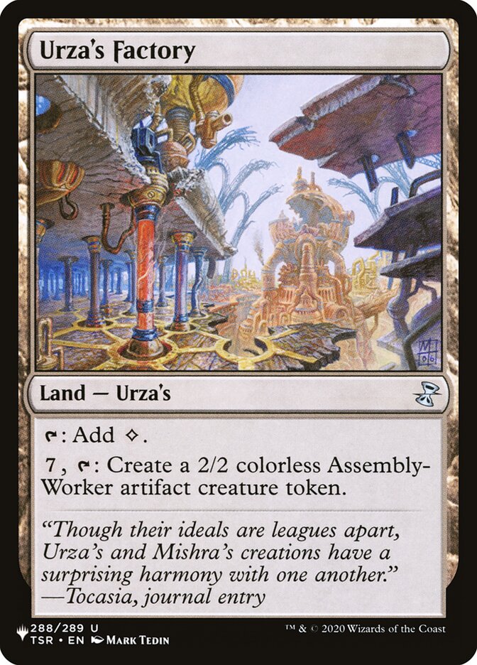 Urza's Factory [The List] | GrognardGamesBatavia