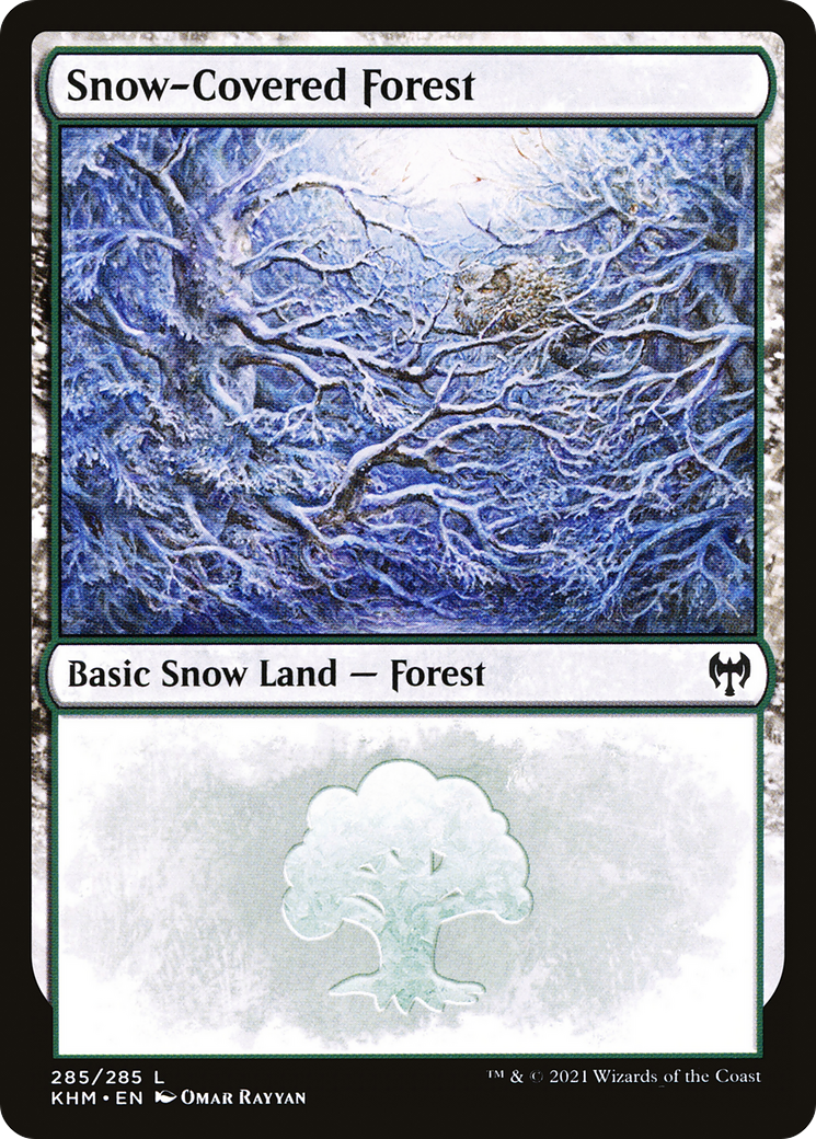 Snow-Covered Forest (285) [Kaldheim] | GrognardGamesBatavia