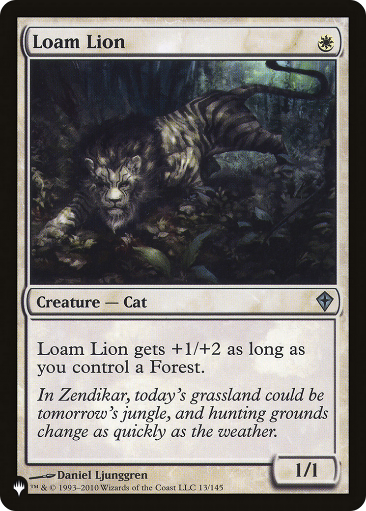 Loam Lion [The List Reprints] | GrognardGamesBatavia