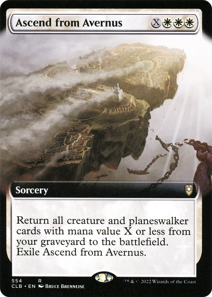 Ascend from Avernus (Extended Art) [Commander Legends: Battle for Baldur's Gate] | GrognardGamesBatavia
