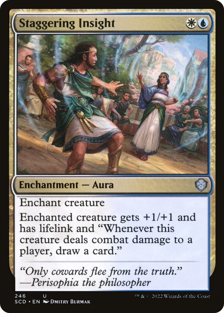 Staggering Insight [Starter Commander Decks] | GrognardGamesBatavia