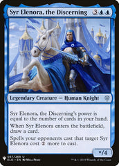 Syr Elenora, the Discerning [Mystery Booster] | GrognardGamesBatavia