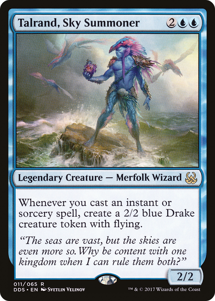Talrand, Sky Summoner [Duel Decks: Mind vs. Might] | GrognardGamesBatavia
