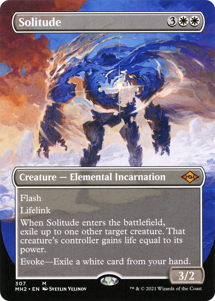 Solitude (Borderless Alternate Art) [Modern Horizons 2] | GrognardGamesBatavia