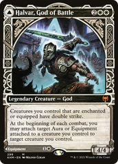 Halvar, God of Battle // Sword of the Realms (Showcase) [Kaldheim] | GrognardGamesBatavia