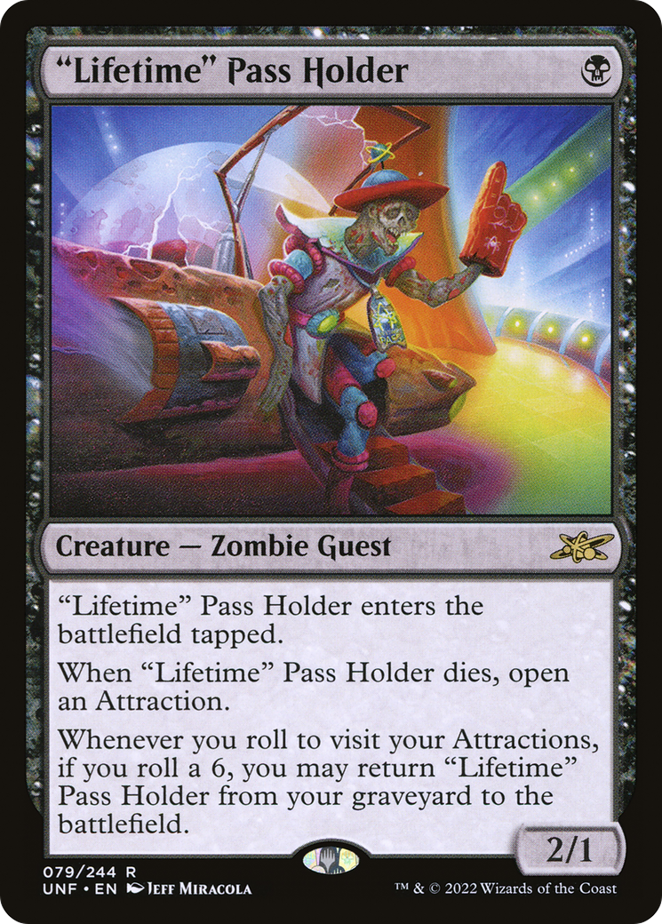 "Lifetime" Pass Holder [Unfinity] | GrognardGamesBatavia