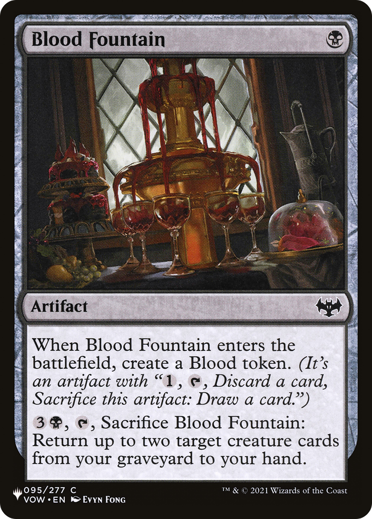 Blood Fountain [The List Reprints] | GrognardGamesBatavia