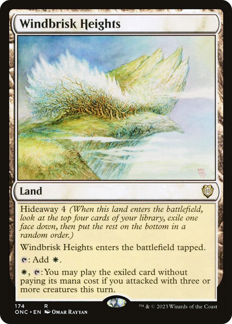 Windbrisk Heights [Phyrexia: All Will Be One Commander] | GrognardGamesBatavia