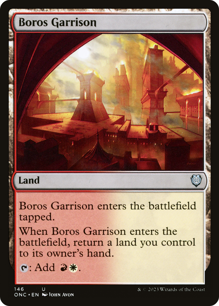 Boros Garrison [Phyrexia: All Will Be One Commander] | GrognardGamesBatavia