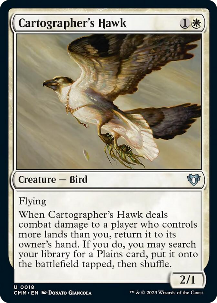 Cartographer's Hawk [Commander Masters] | GrognardGamesBatavia