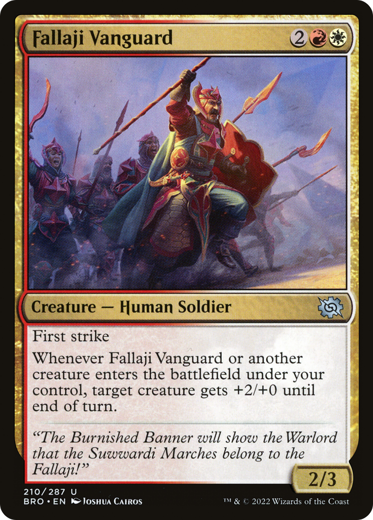 Fallaji Vanguard [The Brothers' War] | GrognardGamesBatavia