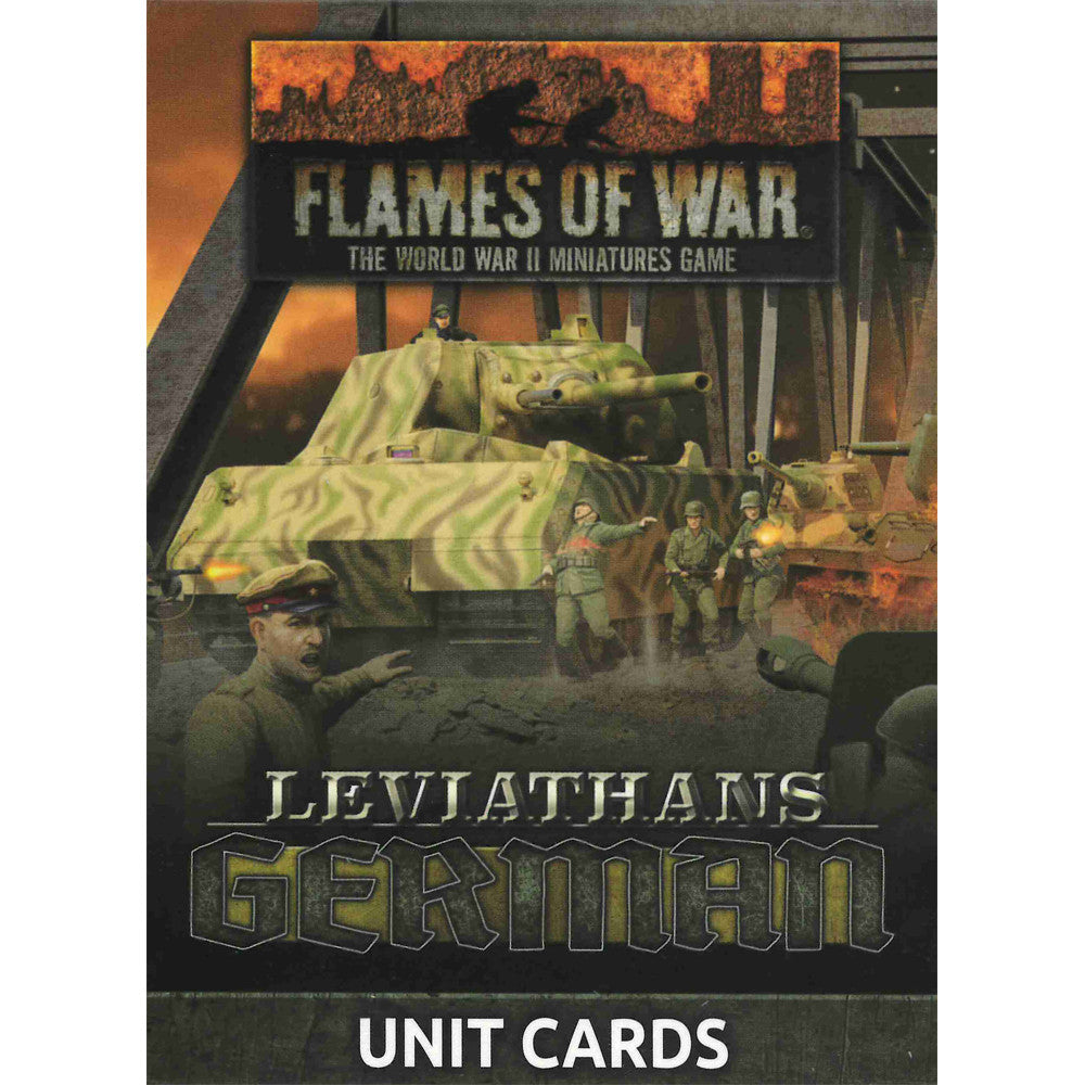 Flames of War Leviathans: German Unit Cards | GrognardGamesBatavia