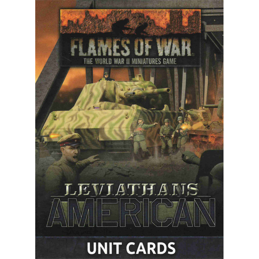 Flames of War Leviathans: American Unit Cards | GrognardGamesBatavia