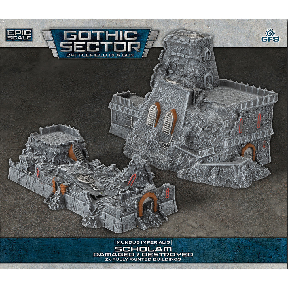 Gothic Sector: Mundus Imperialis Scholam (Damaged & Destroyed) | GrognardGamesBatavia