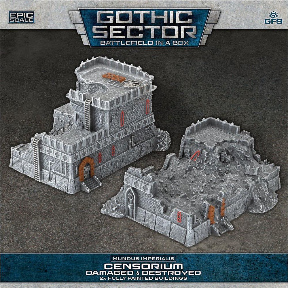 Gothic Sector: Mundus Imperialis Censorium (Damaged & Destroyed) | GrognardGamesBatavia