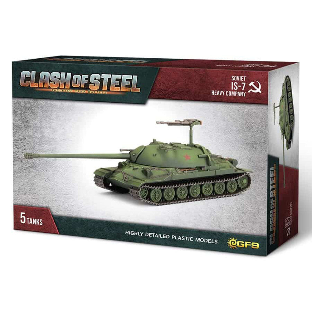 CLASH OF STEEL: SOVIET - IS-7 HEAVY COMPANY | GrognardGamesBatavia