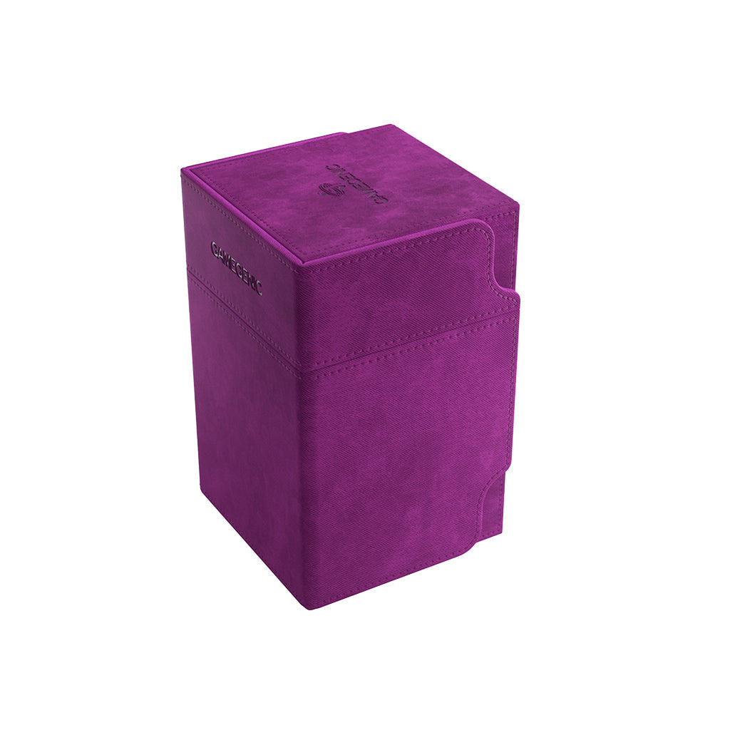 Gamegenic Deckbox Watchtower XL 100+ Purple | GrognardGamesBatavia