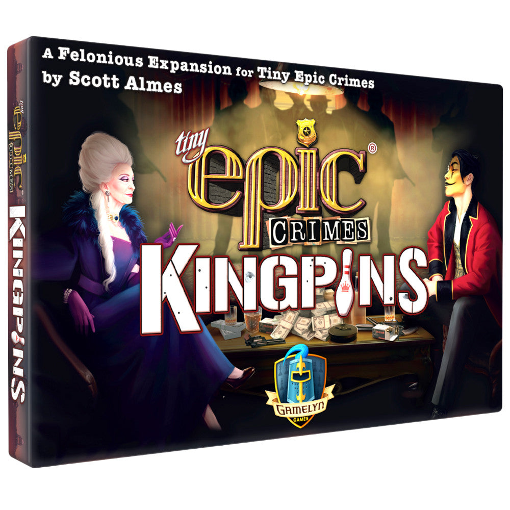 Tiny Epic Crimes: Kingpins Expansion | GrognardGamesBatavia