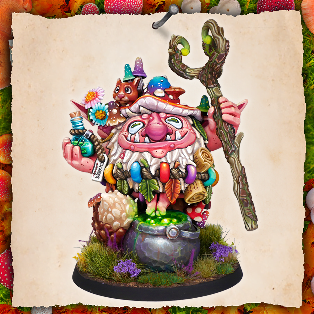 RH-005 Rascaltown Gnome Druid | GrognardGamesBatavia