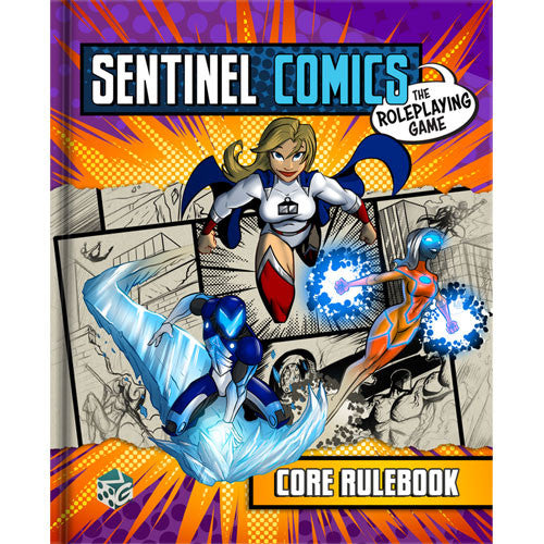 Sentinel Comics RPG: Core Rulebook (Hardcover) | GrognardGamesBatavia