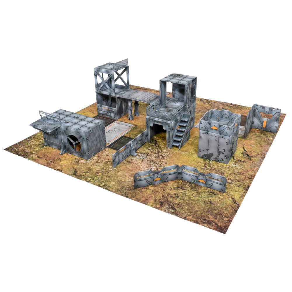 Halo Flashpoint: Deluxe Buildable 3D Terrain Set (Pre-Order Available November 16th) | GrognardGamesBatavia