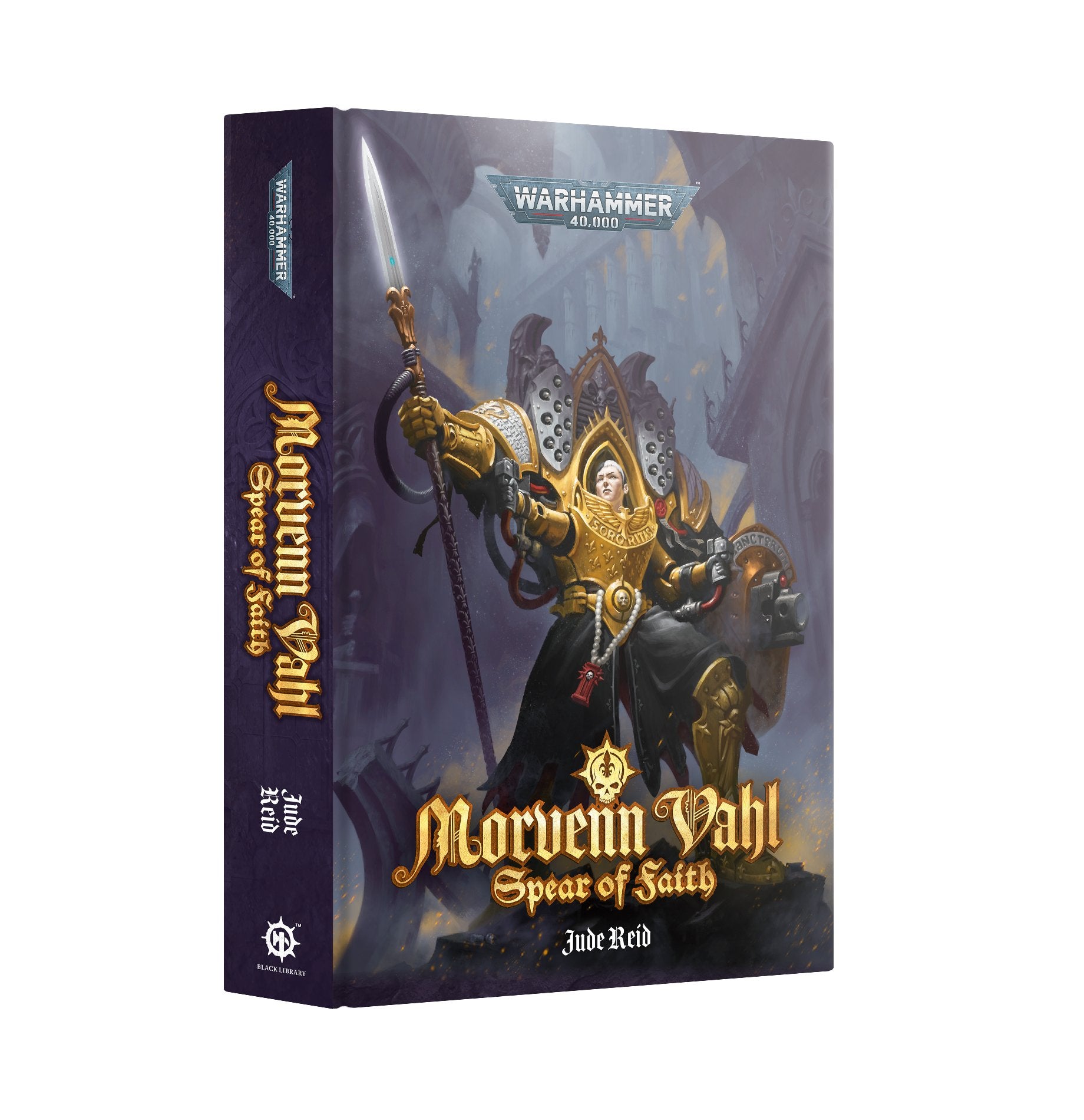 Morvenn Vahl: Spear of Faith (Hardback) | GrognardGamesBatavia