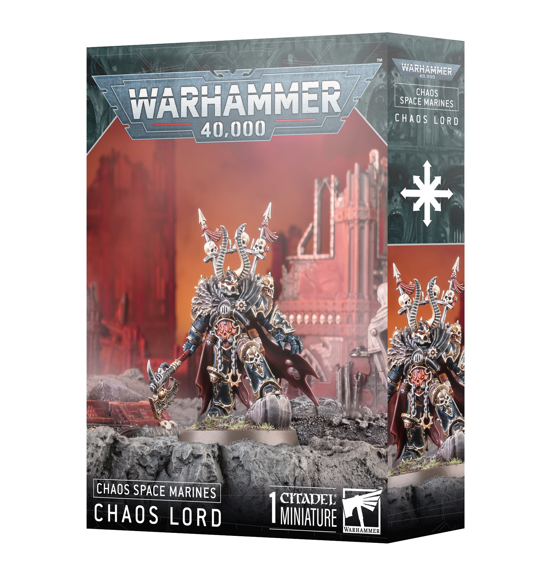 Chaos Space Marines: Chaos Lord (Pre-Order Available 11/09/24) | GrognardGamesBatavia