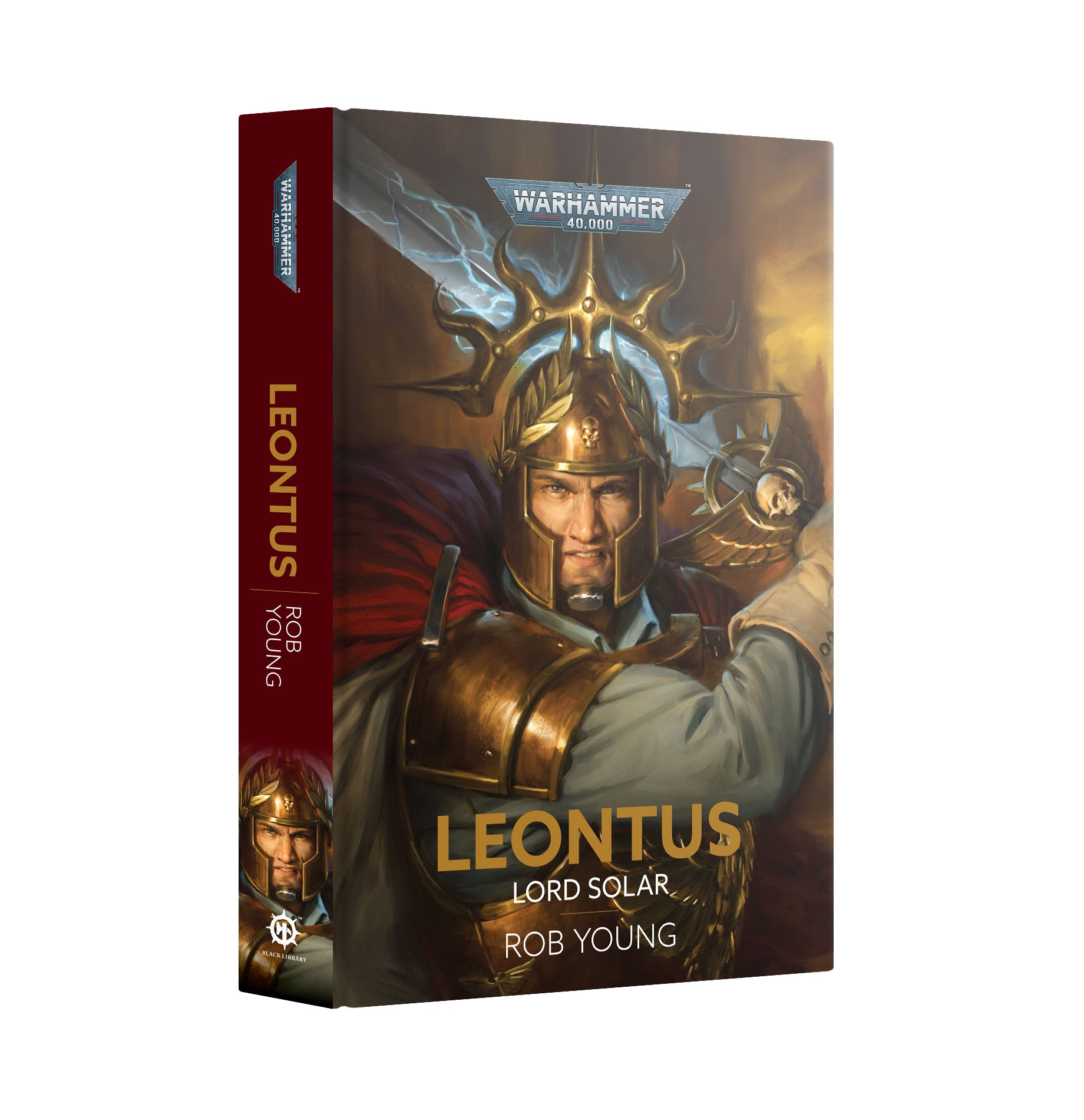 Black Library: Leontus: Lord Solar (HB) (Pre-order Available 1/25/2025) | GrognardGamesBatavia