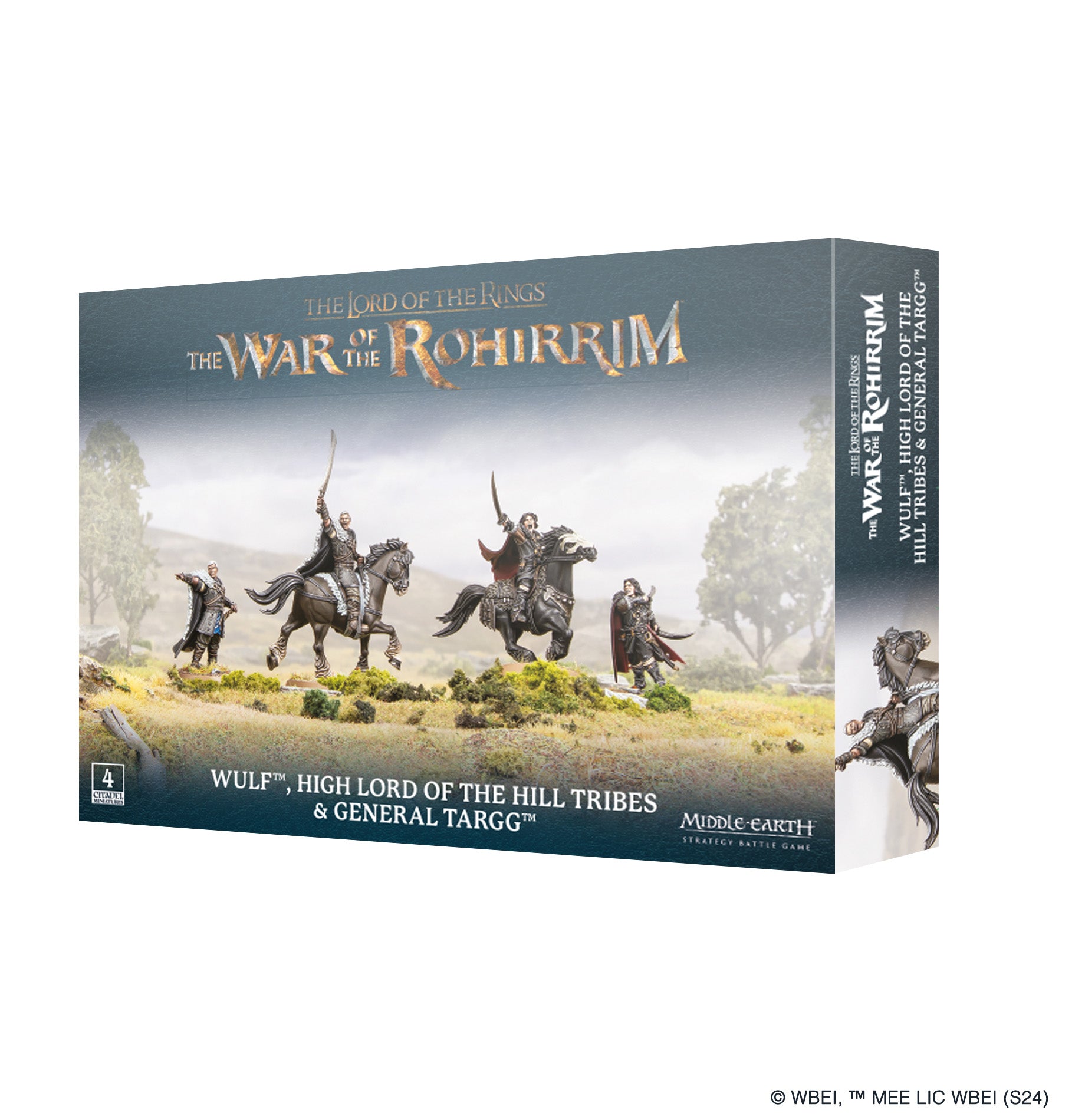 Middle Earth Strategy Battle Game: Wulf, High Lord of the Hill Tribes & General Targg (Pre-order Available 1/25/2025) | GrognardGamesBatavia