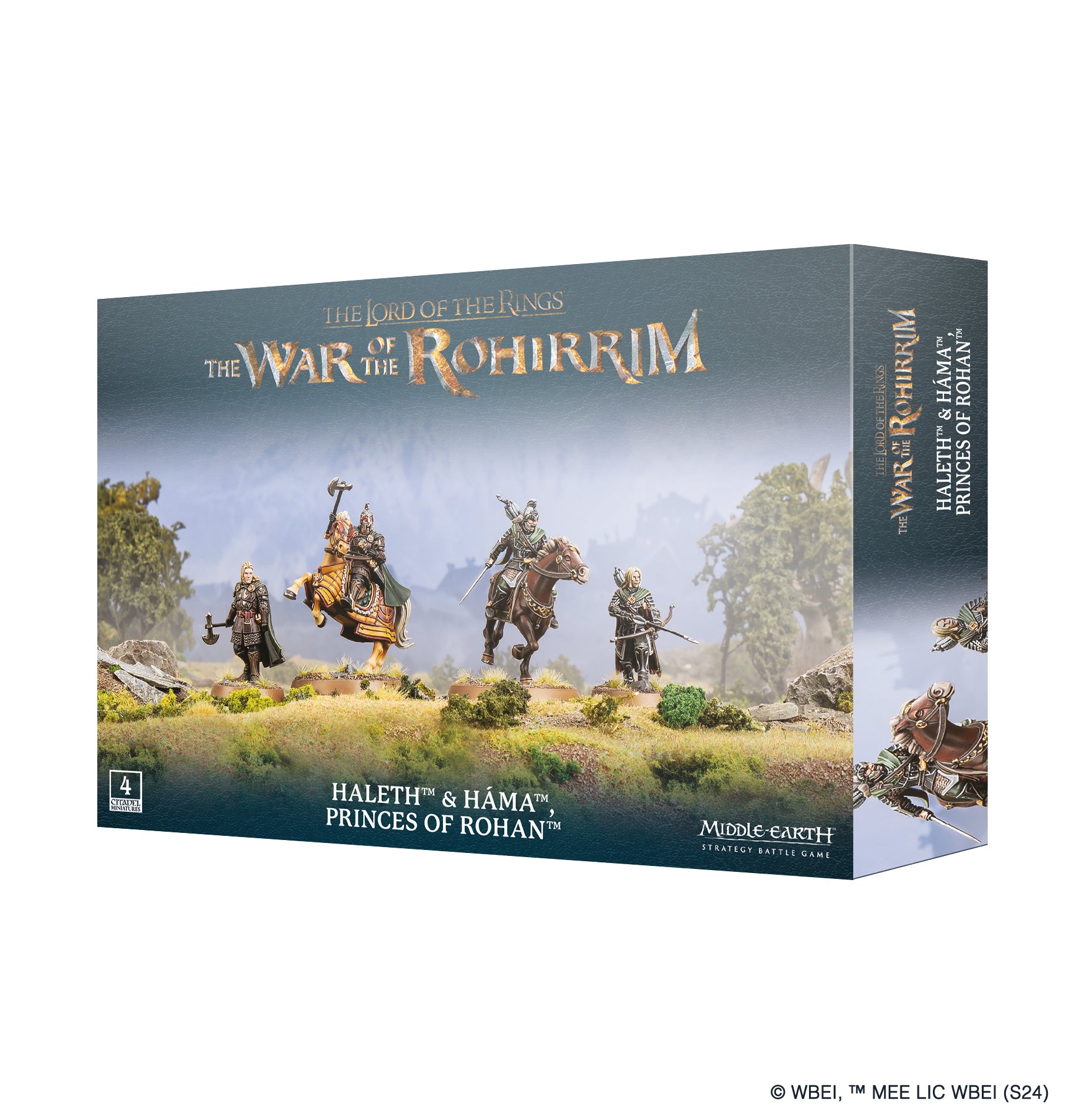 Middle Earth Strategy Battle Game: Haleth & Hama, Princes of Rohan (Pre-order Available 1/25/2025) | GrognardGamesBatavia