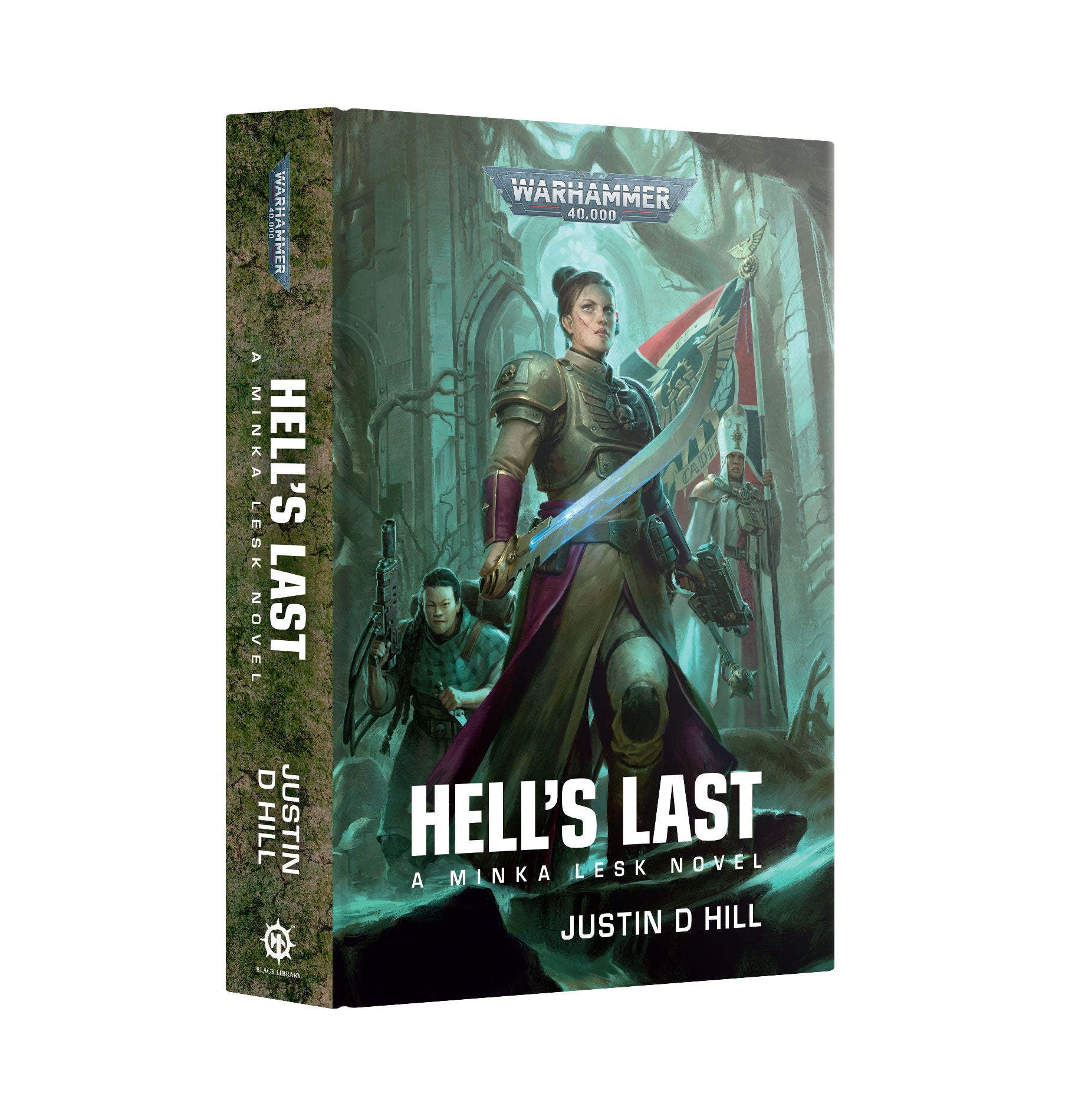 Black Library: Minka Last: Hell's Last (HB) (Pre-Order Available 3/08/2025) | GrognardGamesBatavia